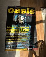 Oasis Original Knebworth extra large 60 x 40 inch Poster 1996