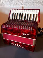 Galotta 12 Bass Accordion in Red - For Repairs - See Desc.