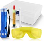 Leak Detector Kit,Fluorescent Protective Glasses Air Conditioning Accurate Refri