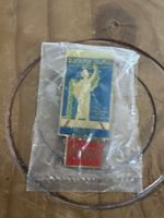Retro coca cola pin badge 1932 los angeles olympic games