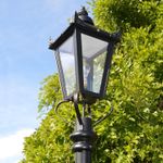Black Victorian Lantern 70cm