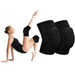 Volleyball & Dance Knee Pads,Thick Sponge Protective Pads For Work And Sports(M)