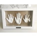 Family Hand Casting Kit and Frame - Personalised Keepsake Gift