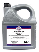 Hydraulic Oil ISO 15 HVI JCB Brake Fluid HP 15 - 5L - 5 Litres - British Made