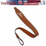 TOURBON Shooting Leather Rifle Sling Gun Shotgun Carry Shoulder Strap UK Hunting