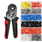 1200Pcs Wire Ferrule Crimping Tool Set Terminals Lugs Cord Ends