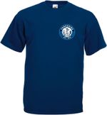 Yorkshire T-shirt Est 1863 York Cricket Fan Supporter Unisex Adult Breast Logo