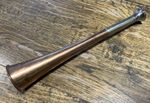 Vintage 8 3/4” Copper & Nickel Hunting Horn With 2 1/2” Bell