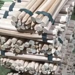 30 x 320mm / 19mm Oak timber framing pegs Traditionally Hand Drawn and Tapered