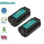 2x 4000mAh 7.4V Li-ion Battery for Paslode 902400 902600 902654 IM350Li 902654