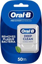 Oral-B Pro-Expert Advanced Deep Clean Cool Mint Waxed Floss Tape 50m