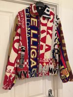 Handmade Size S Football Scarf Reworked Jacket Great Condition