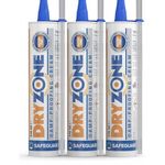 3 x Tubes Dryzone Dpc Injection Cream 310ml | Damp Proof Injection Cream