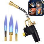 Instant Heat MAPP Gas Torch Propane Blow Torch Kit Welding Soldering Plumbing