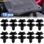 10PCS Evoque Battery Cover Air Intake Trim Plastic Clips For Range Rover