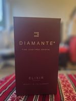 DIAMANTE Swarovski Hollow Sided Vase ‘Swirl’ Crystal