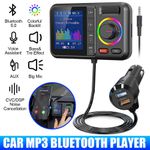 Car FM Wireless Bluetooth Transmitter MP3 Player USB Fast Charger Adapter Tool