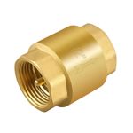 1/2 Inch NPT Brass Check Valve One Way Non Return Fuel Line Backflow Preventer