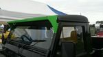 DEFENDER SUN VISOR EXTERNAL ROOF  PEAK original product ALUMINIUM