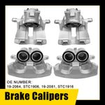 4x Brake Calipers Front and Rear for Land Rover Discovery 2 TD5 Range Rover P38