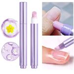 2025 Upgrade 3-in-1 Nail Care Pen, Cuticle Oil Pen for Nails, Cuticle Pusher