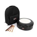 Hand Tuneable Deep Shelled Bodhran - 16" - with Deluxe case