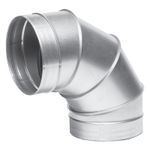 Blauberg Metal Ventilation Ducting 90 Degree Elbow Bend