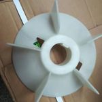 Y2-180-2.4P Motor fan blade ID 52 OD 240 H 90
