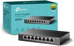 TP-Link TL-SG108 8 Port Gigabit Network Switch New In Box Plug & Play Unmanaged