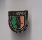 OH Leuven ( Belgium ) - lapel badge butterfly fitting