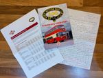 North Western Road Car Centenary 2023 Booklet Timetable & Personal invite Letter