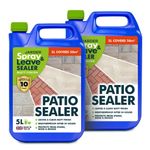 Jarder Patio Sealer Sandstone Sealer Patio Drive Seal Weatherproof Sealant 2x5L
