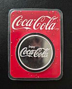 Officially Licensed Coca-Cola  1 oz .999 Fine Silver Round (TEP) APMEZ