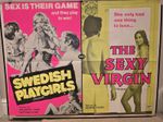Original UK Quad Double Bill Poster - Swedish Playgirls / The Sexy Virgin (1971)