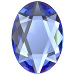 Swarovski Flatback Crystals Non Hotfix Oval Sapphire (2603)