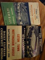 1959 FA Cup Final Programme & Song Sheet Luton Town v Nottingham Forest (34)