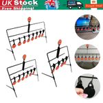 Portable Spinning Self Resetting Metal Air Gun Rifle Shooting Gallery Targets