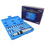 Hand Impact Screwdriver Driver 18Pc Set Drive Pro Tool Storage Box 