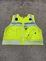 Protec Tactical Vest Hi Vis Chequered Security Utility Patrol Vest XL-XXL