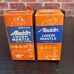 Vintage New In Box 2 Aladdin Loxon Mantles