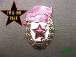 Brass Guards badge model 1942, wartime style Russian made reproduction NEW