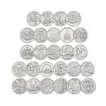 10P A-Z ALPHABET 10 PENCE 2018 & 2019 UNCIRCULATED COINS - VARIOUS DESIGNS