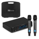 PD220 UHF Dual Handheld Wireless Microphone System - 2x80 Channel Best Quality