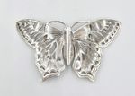 FINE ANTIQUE STERLING SILVER BRIGHT CUT BUTTERFLY NURSES BUCKLE Birmingham 1900