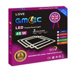 48W LED Frame Panel Light 600x600 3CCT Ceiling Light 4800LM GMEC