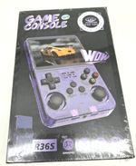 128GB R36s Retro Handheld Video Game Console Linux System 3.5" Ips Screen Black