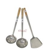 London Wok Chinese Asian  Spatulas Ladle Soup,Turner Stir Fry,Oriental Cooking