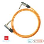 Van Damme Pro Guitar Lead - Neutrik Rean - 90 Degree Angled Jacks