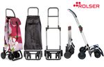 Rolser Pack Tour Premium Folding 6 Wheel Swivel Shopping Trolley with Frame Hook