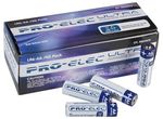 PRO ELEC - Ultra Alkaline AA Batteries 40 Pack
